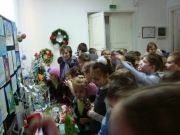 Рождественская  выставка детских работ в Скопинском краеведческом музее