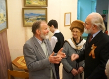 Открытие выставки  рязанского художника А. А. Филатова  в Скопинском краеведческом музее.